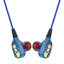 Wired earphone Super Bass Noise Isolation HIFI 3.5mm dual drive stereo In-E P1M7