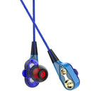 Wired earphone Super Bass Noise Isolation HIFI 3.5mm dual drive stereo In-E P1M7