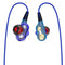 Wired earphone Super Bass Noise Isolation HIFI 3.5mm dual drive stereo In-E P1M7