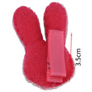 6Pcs Cute Baby Girls Hair Clips Handmade Fabric Bowknot Crown Hairpins Todd I5H2