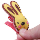 6Pcs Cute Baby Girls Hair Clips Handmade Fabric Bowknot Crown Hairpins Todd I5H2