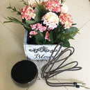 black 1.5 meter high-grade braided metal audio cable 3.5 mm AUX audio cable Q1D7