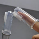 Cat Dog Oral Care Massager Toothbrush Soft PLASTIC Finger Brush