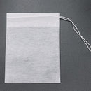 100 Pack Disposable Tea Filter Bag Empty Tea Bags Drawstring Loose Tea Bag,7H1C4