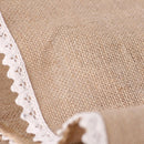 Party supplies linen table runner flag lace table runner table Christmas we G9P4