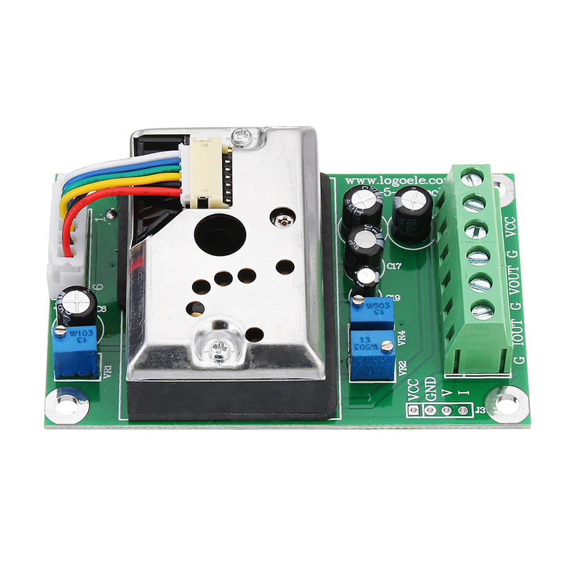 PM2.5 Detector Dust Transmitter High Precision Dust Sensor Module Dust Concentration 0-10V 4-20mA Ou