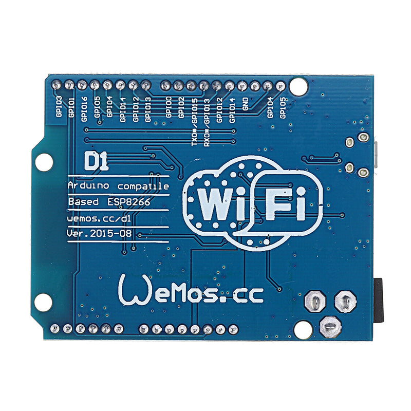 5Pcs Geekcreit D1 WiFi UNO ESP-12E Based ESP8266 Shield Module For  Compatible