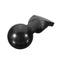 Black GPS Holder Mounts Motorcycle Base with 9mm Hole and 1inch Ball