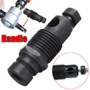 Metal Sheet Cutter Handle Replacement For Double Head Drill Nibbler Cutter