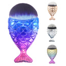 Cosmetic Mermaid Brush Professional Powder Mermaid Makeup Brushes Set Makeu N4M8