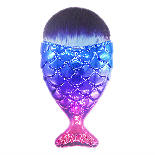 Cosmetic Mermaid Brush Professional Powder Mermaid Makeup Brushes Set Makeu N4M8
