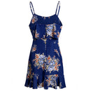 Summer Europe and the United States women's skirt explosion models lotus le K6Z1