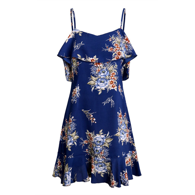 Summer Europe and the United States women's skirt explosion models lotus le K6Z1