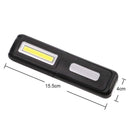 USB charging inspection lamp with magnet COB working flashlight can support