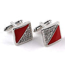 1 Pair Fashion Drop Oil Cufflinks Men's Women's Fashion Shirt Cufflinks Bus C4E6