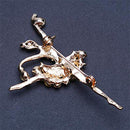 Fashion Rhinestone Flower Brooch Jewelery - Brooch for Wedding Evening Part