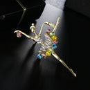 Fashion Rhinestone Flower Brooch Jewelery - Brooch for Wedding Evening Part