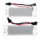 2pcs 12V 18 LED License Number Plate Lights Lamp Bulb For Vauxhall Opel Adam Astra NE8X