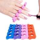 100 Pcs Soft Finger Tool Toe Nail Separator Pedicure Manicure Art D2I2