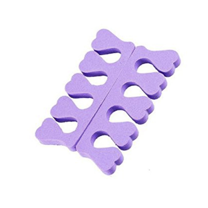100 Pcs Soft Finger Tool Toe Nail Separator Pedicure Manicure Art D2I2