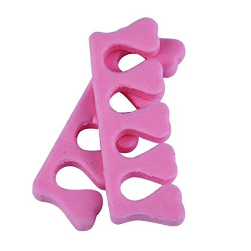 100 Pcs Soft Finger Tool Toe Nail Separator Pedicure Manicure Art D2I2