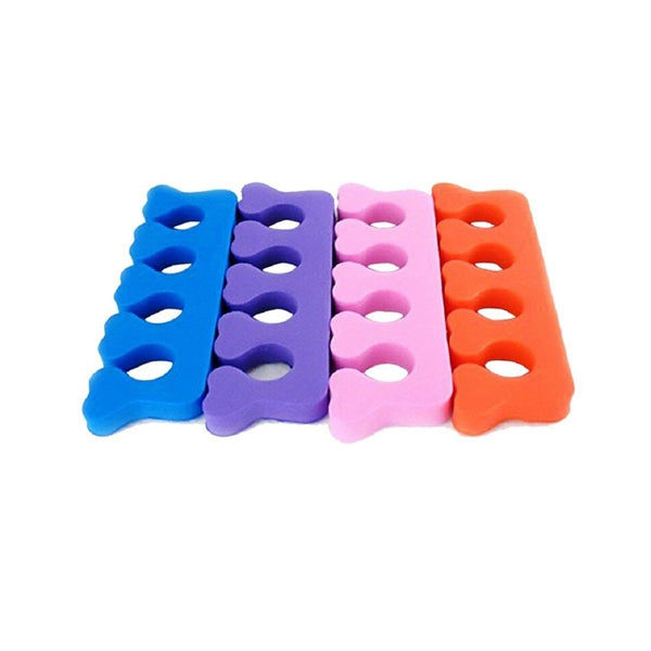 100 Pcs Soft Finger Tool Toe Nail Separator Pedicure Manicure Art D2I2