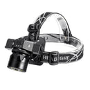 Waterproof USB Rechargeable Front LED Headlights Zoomable T6 COB LED Bike Light Back Cycling