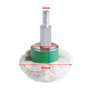 2in Cotton Dome Polishing Buffing Wheel Drill 1/4in Shank Brush Wheel for A