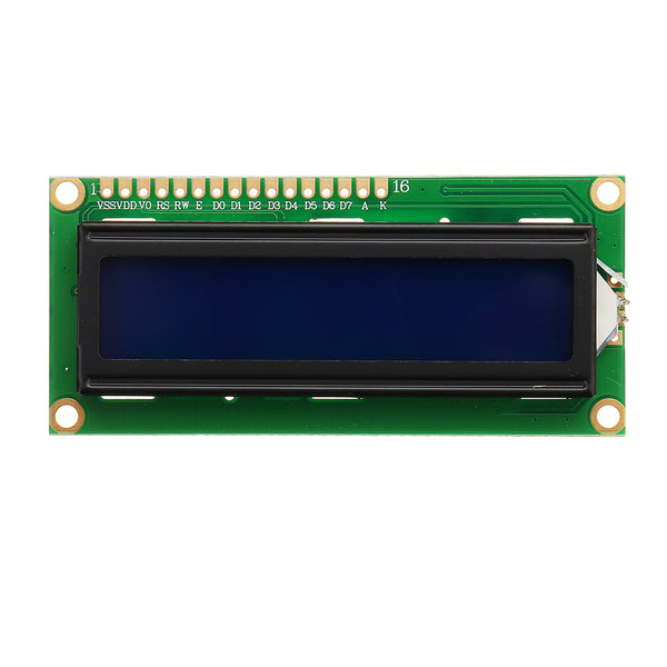 5Pcs 1602 Character LCD Display Module Blue Backlight For