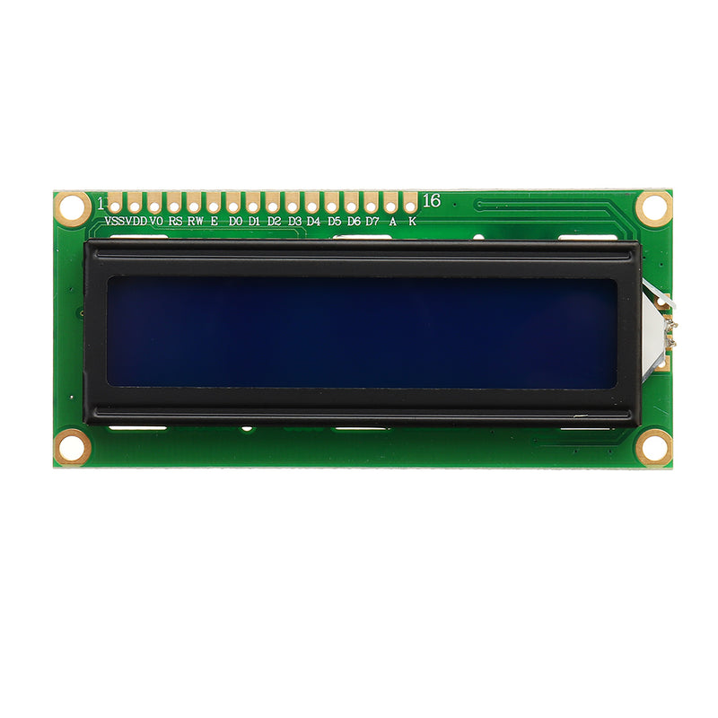 5Pcs 1602 Character LCD Display Module Blue Backlight For