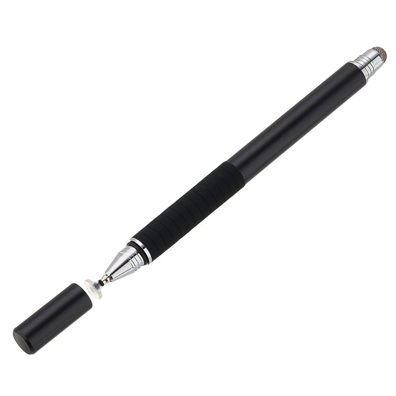 Universal 2 in 1 Metal Capacitive Touch Screen Stylus Sensitive Drawing Pen for Samsung Mobile Phone Tablet