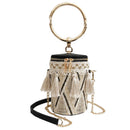Summer Fashion New Handbag High quality Straw bag Women bag Round Tote bag  O1G3