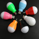 Mini USB LED Bulb Round Outdoor Flashlight Night Light Emergency Lamp Lapto