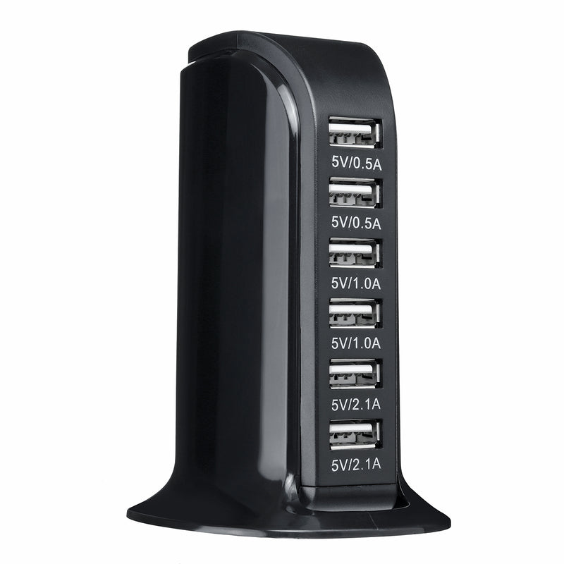 6 Port 1.5V USB Desktop Charger High Frequency Output Quick Charging Station