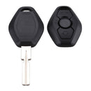 3 Buttons Car Remote Control Key 433mHZ ID44 Chip HU58 For BMW 325i E38 E39