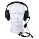 2 Pin PTT Headphones for Baofeng 888s Retevis H777 Kenwood Hot
