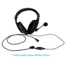 2 Pin PTT Headphones for Baofeng 888s Retevis H777 Kenwood Hot