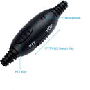 2 Pin PTT Headphones for Baofeng 888s Retevis H777 Kenwood Hot
