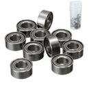 10Pcs MR63ZZ Miniature Steel Ball Bearings Skateboard Roller Rolling 6x3x2.5mm