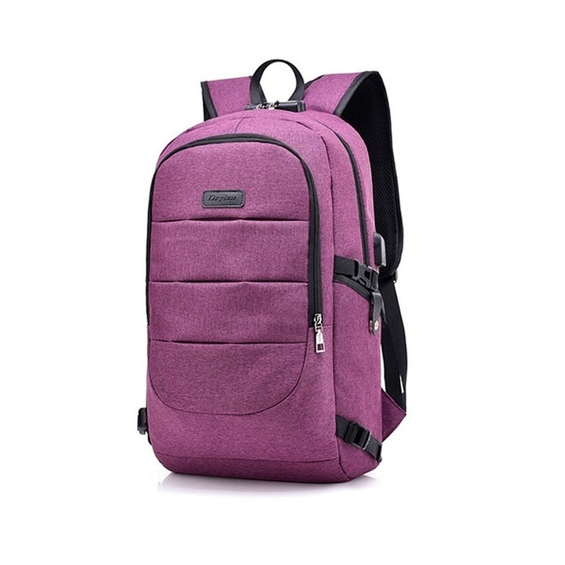 Anti-Theft Laptop Backpack with Charge USB Port Travel Large Capacity Waterproof Bag