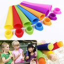 7 x Silicone popsicle mold 7 colors T2R7