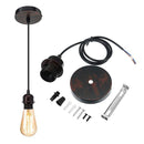 E27 Fabric Flex Ceiling Light Romantic Pendant Lamp Holder Fitting Lighting Decoration AC110-220V