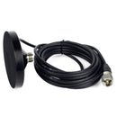 5m coaxial UHF Male MS90 mobile car antenna magnetic roof base