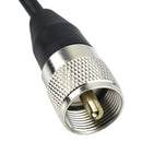 5m coaxial UHF Male MS90 mobile car antenna magnetic roof base
