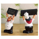 Creative Home Gift Chef Decoration Chef Hands Message Board Small Chef Craf O4R8