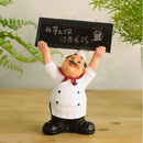 Creative Home Gift Chef Decoration Chef Hands Message Board Small Chef Craf O4R8