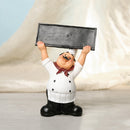 Creative Home Gift Chef Decoration Chef Hands Message Board Small Chef Craf O4R8