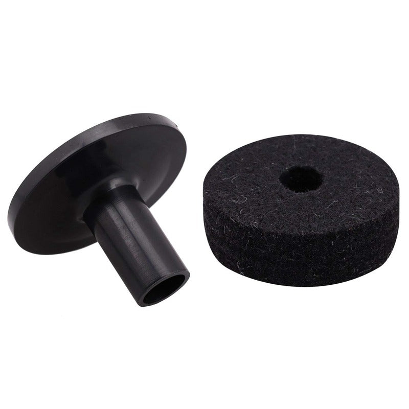 Cymbal Stand Felt Washer and Plastic Drum Cymbal Stand Sleeves Replacement