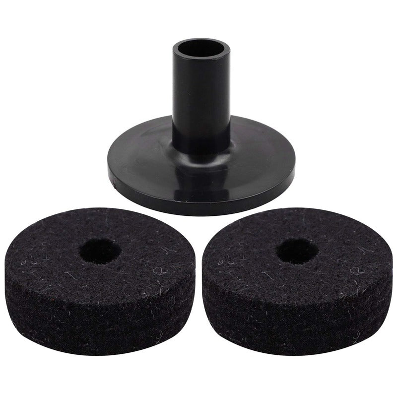 Cymbal Stand Felt Washer and Plastic Drum Cymbal Stand Sleeves Replacement