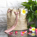 Messenger Bag Ladies Fabric Summer Beach Bags With Tassels Weaving Crossbod F9H1